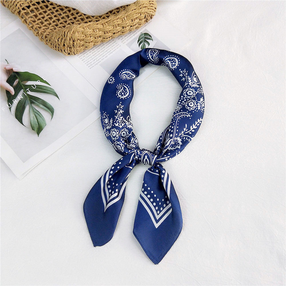 Women's Square Towel Summer Style Decorative Artistic Scarfs