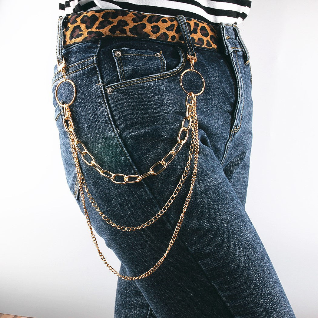 Body Chains Fashion Lock Waist Chain Belts