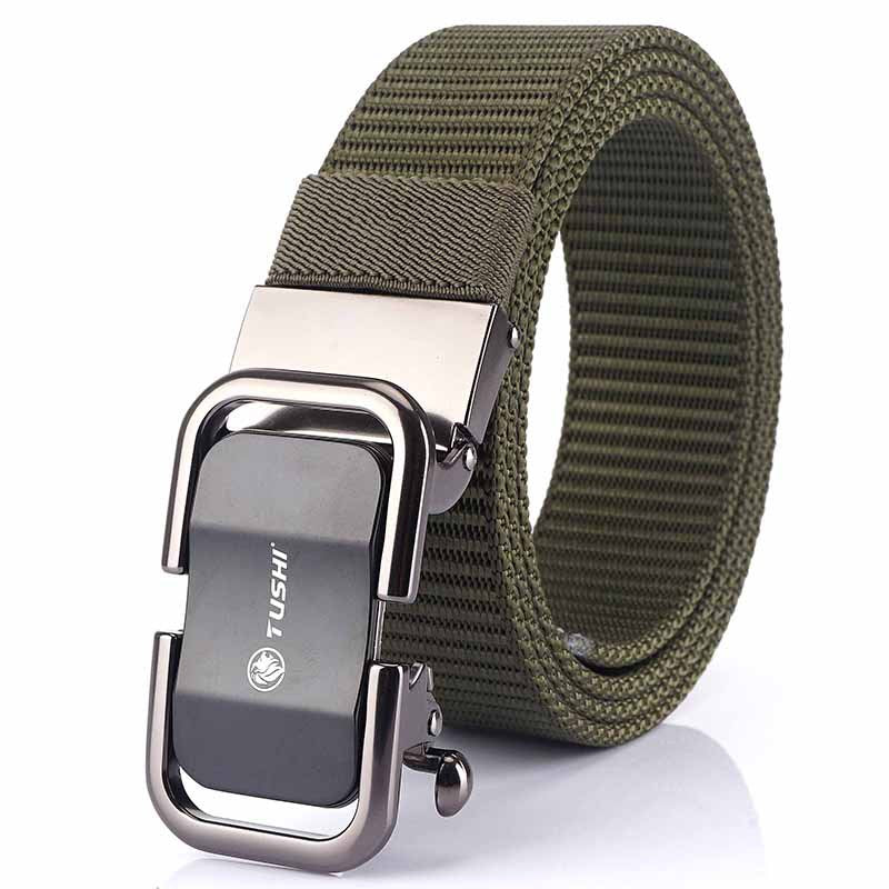 Automatic Buckle Nylon Canvas Outdoor Leisure Belts