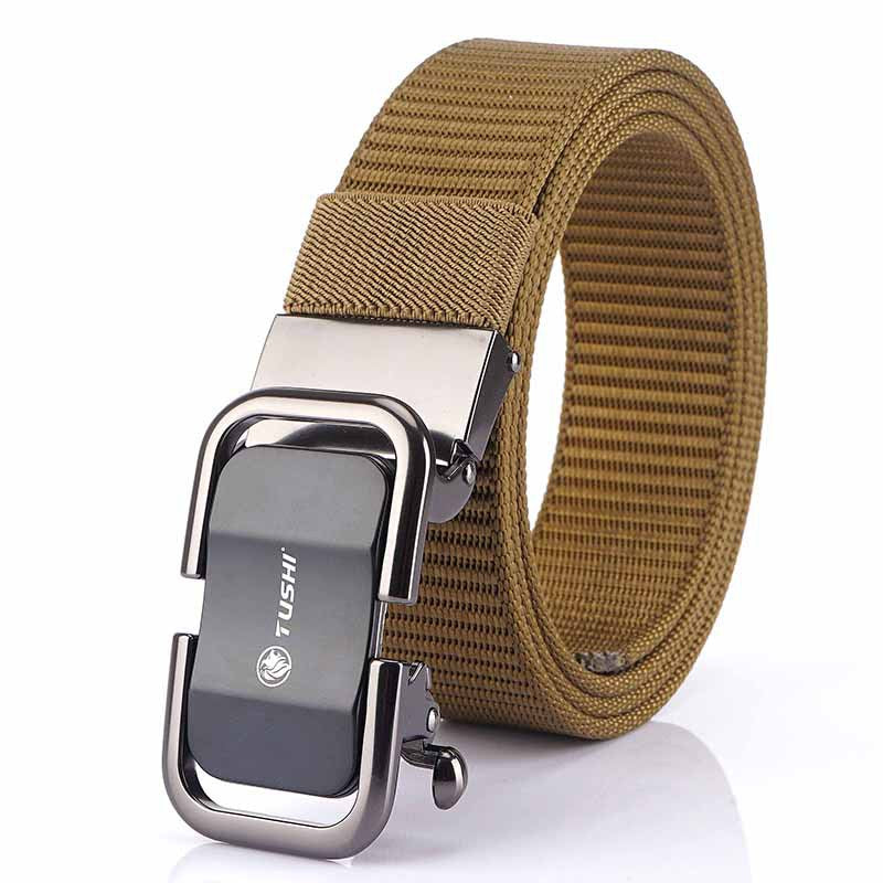 Automatic Buckle Nylon Canvas Outdoor Leisure Belts