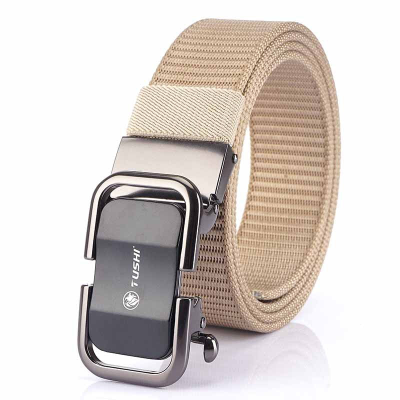 Automatic Buckle Nylon Canvas Outdoor Leisure Belts