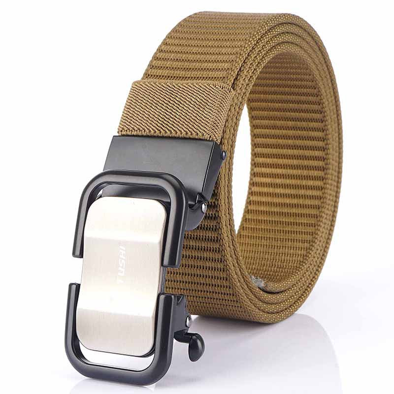 Automatic Buckle Nylon Canvas Outdoor Leisure Belts