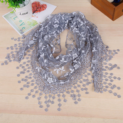 Women's Style Creative Lace Tassel Fashion Shawl Scarfs