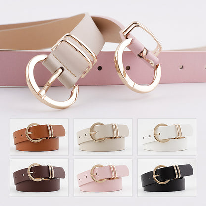 Women's Decorative Jeans High-grade Versatile Fashion Pin Belts