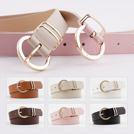 Women's Decorative Jeans High-grade Versatile Fashion Pin Belts