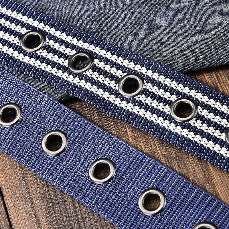 Women's & Men's Woven Canvas Casual Working Pants Jeans Belts