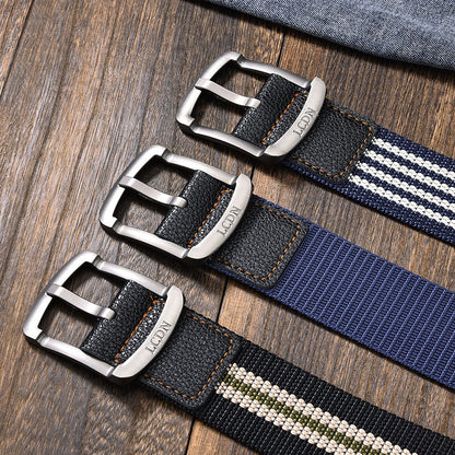 Women's & Men's Woven Canvas Casual Working Pants Jeans Belts