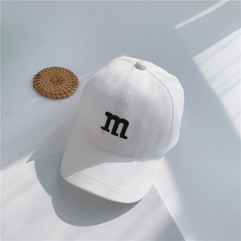 Children's Embroidery Baseball Summer Hat Handsome Boy Kids' Headwear