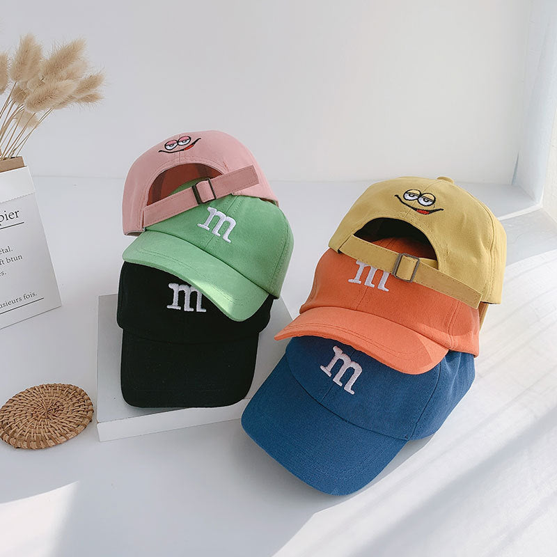 Children's Embroidery Baseball Summer Hat Handsome Boy Kids' Headwear