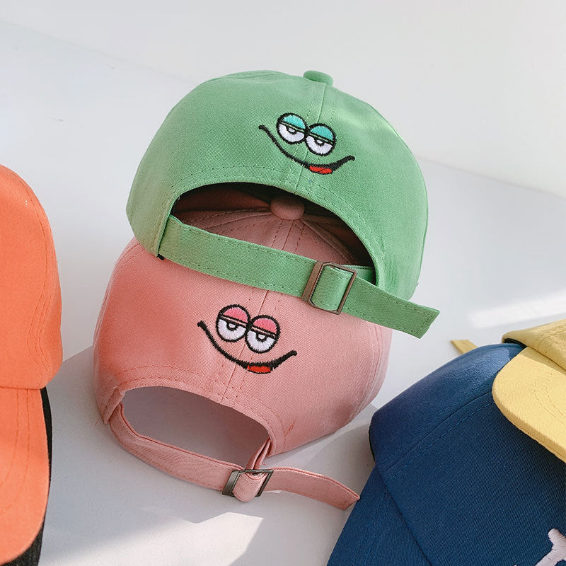 Children's Embroidery Baseball Summer Hat Handsome Boy Kids' Headwear