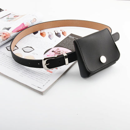 Bag Trendy Fashion Decoration Korean Style Full Hole Pin Belts