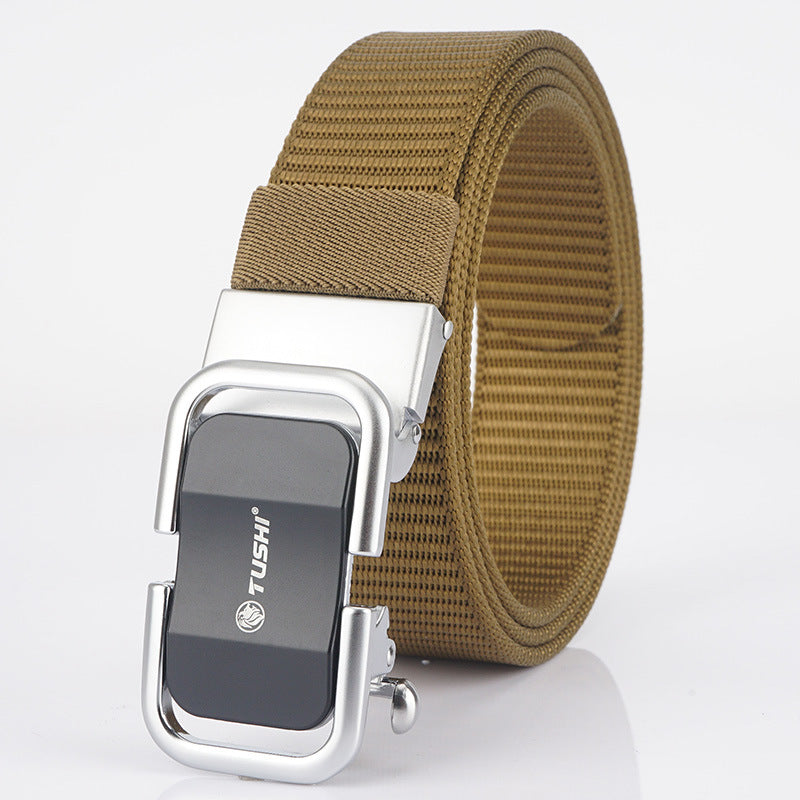 Automatic Buckle Nylon Canvas Outdoor Leisure Belts