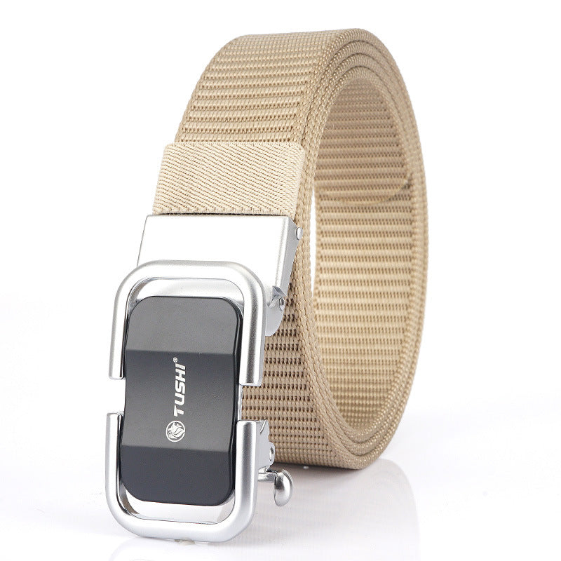 Automatic Buckle Nylon Canvas Outdoor Leisure Belts