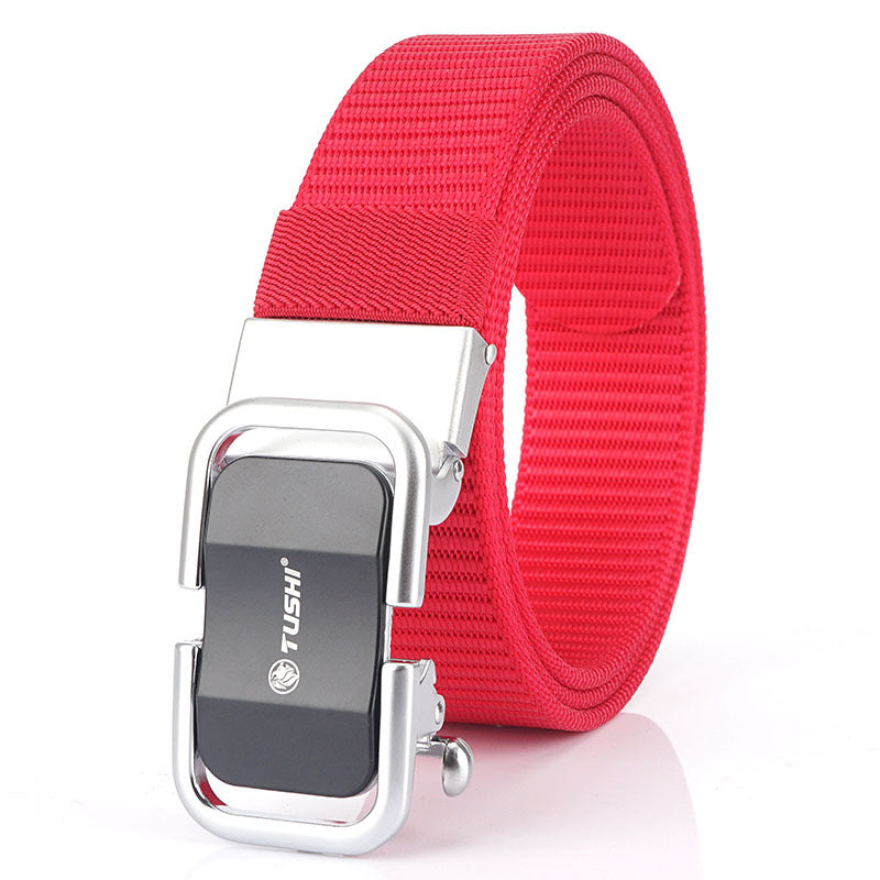 Automatic Buckle Nylon Canvas Outdoor Leisure Belts