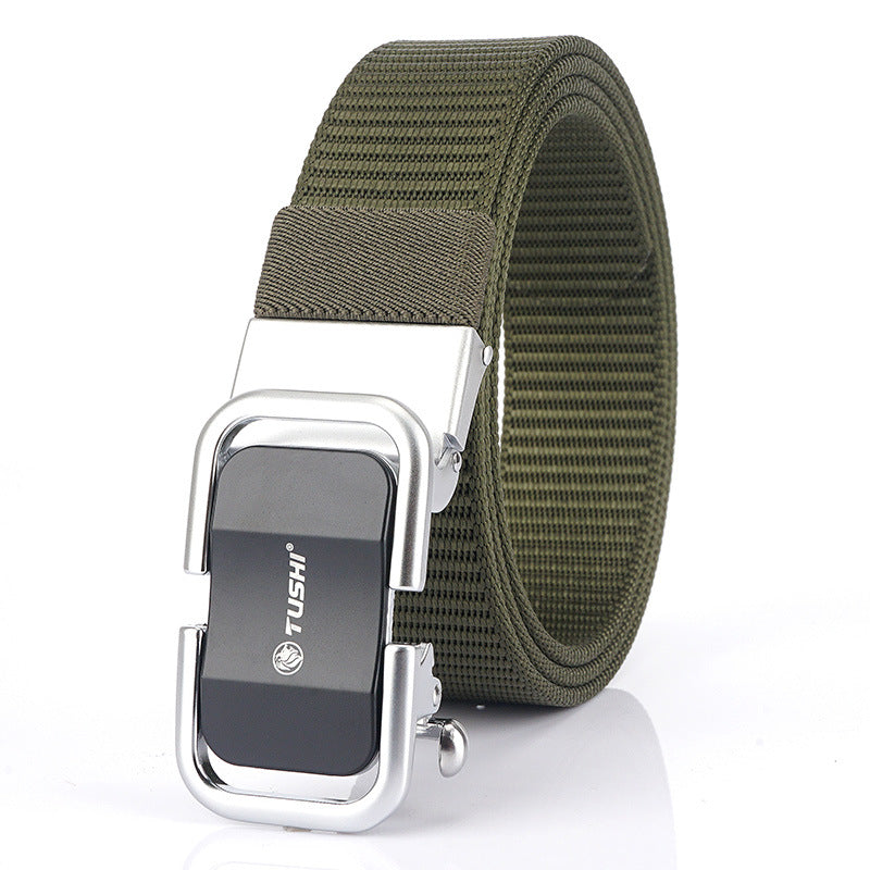 Automatic Buckle Nylon Canvas Outdoor Leisure Belts