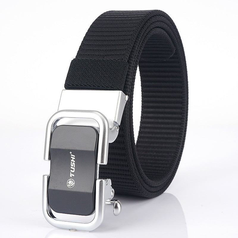 Automatic Buckle Nylon Canvas Outdoor Leisure Belts