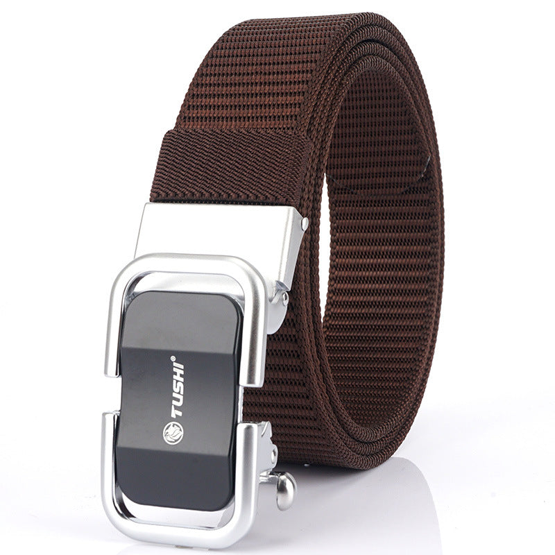 Automatic Buckle Nylon Canvas Outdoor Leisure Belts