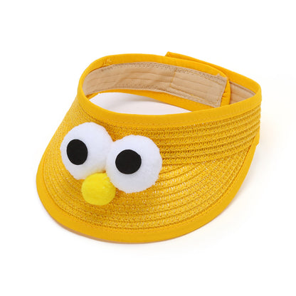 Children's Hat Summer Cute Big Eyes Straw Kids' Headwear