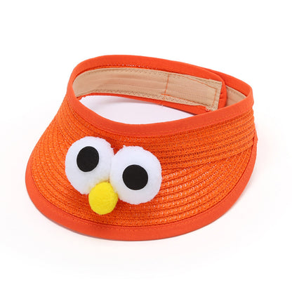 Children's Hat Summer Cute Big Eyes Straw Kids' Headwear