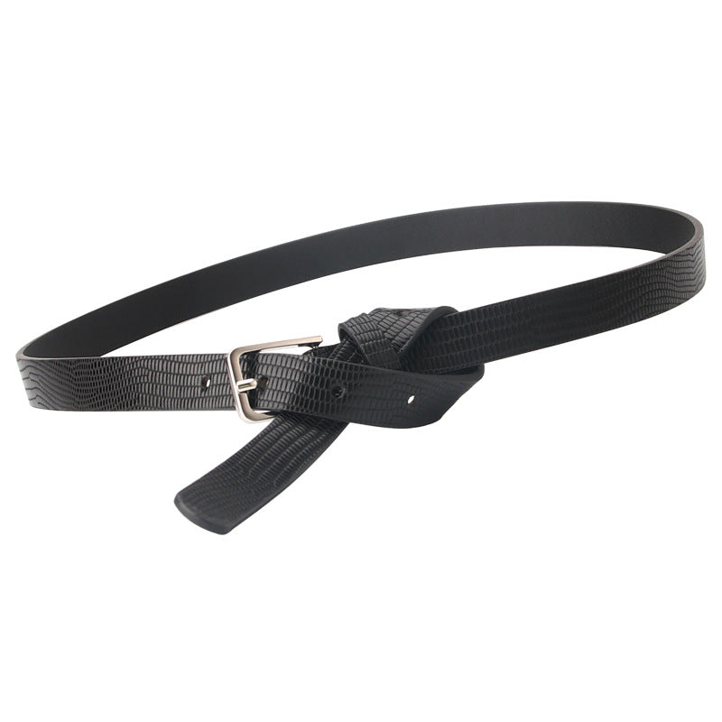 Women's Personality Animal Pattern Fashion Decoration Thin Clothing Belts