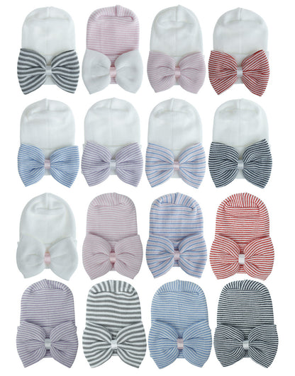 Layer Thickening Plus Size Bow Sleeve Kids' Headwear