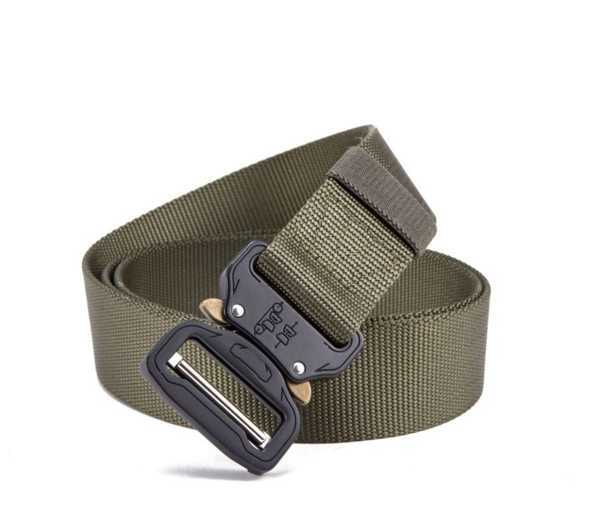 Men's Tactical Outdoor Nylon Field Automatic Buckle Belts