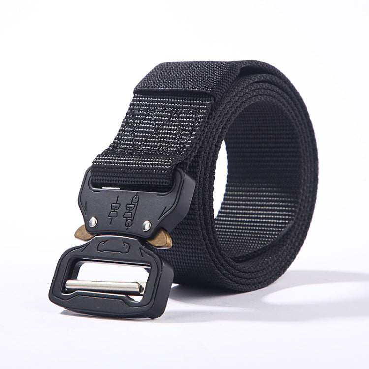 Men's Tactical Outdoor Nylon Field Automatic Buckle Belts