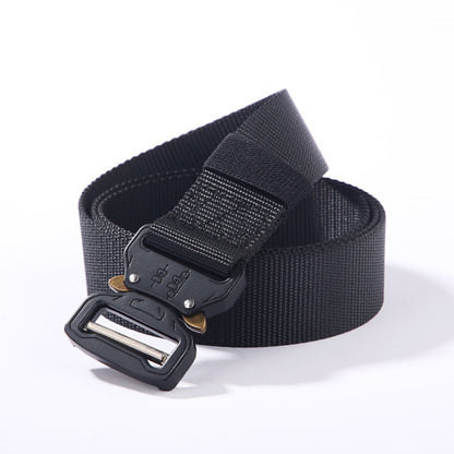 Men's Tactical Outdoor Nylon Field Automatic Buckle Belts