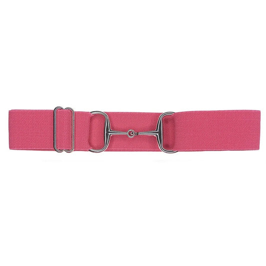 Women's & Men's Elastic Vachette Clasp Equestrian Belts