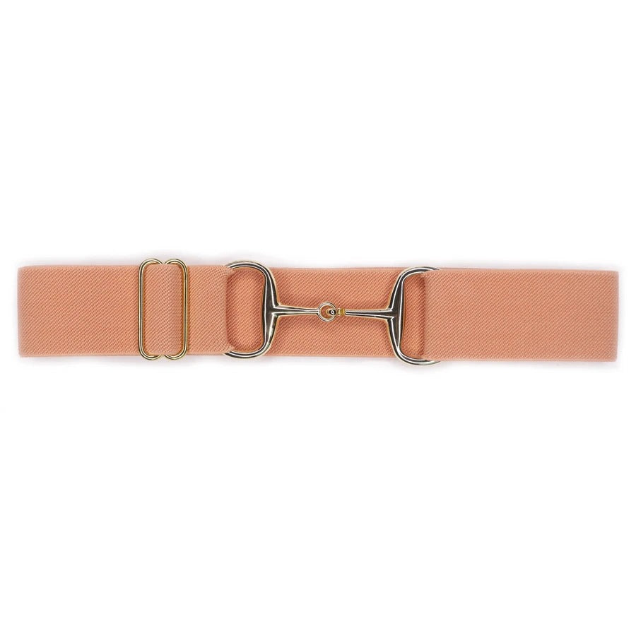 Women's & Men's Elastic Vachette Clasp Equestrian Belts