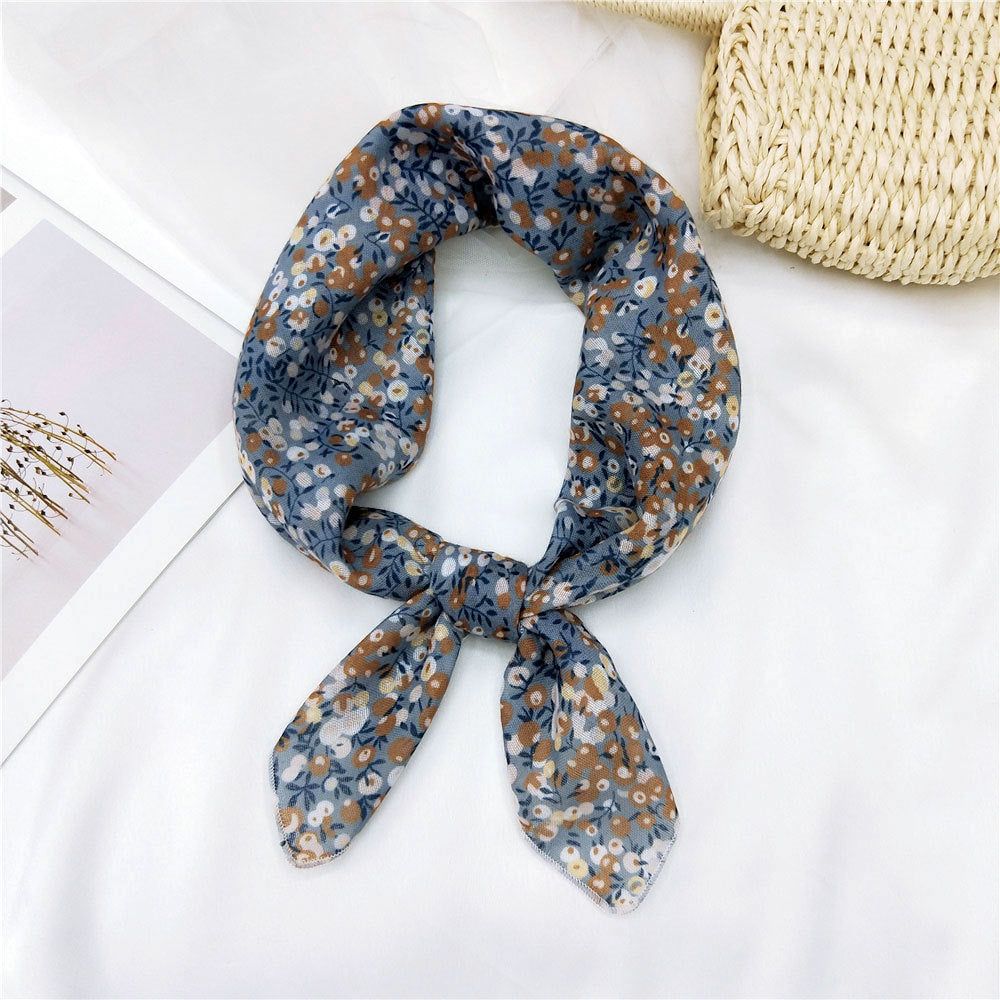 Women's & Men's Towel Silk Thin Hair Band Fashion Scarfs