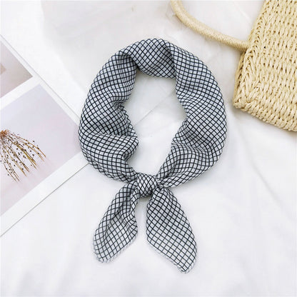 Women's & Men's Towel Silk Thin Hair Band Fashion Scarfs