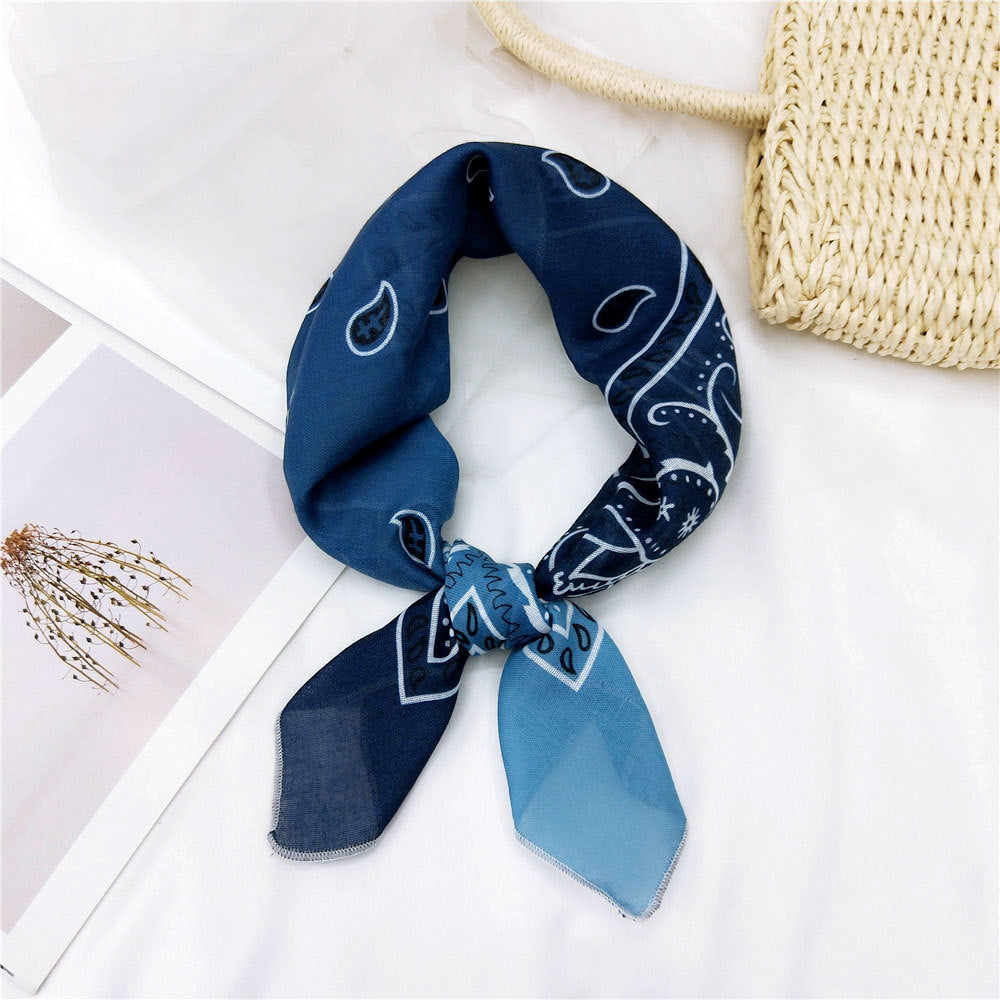 Women's & Men's Towel Silk Thin Hair Band Fashion Scarfs