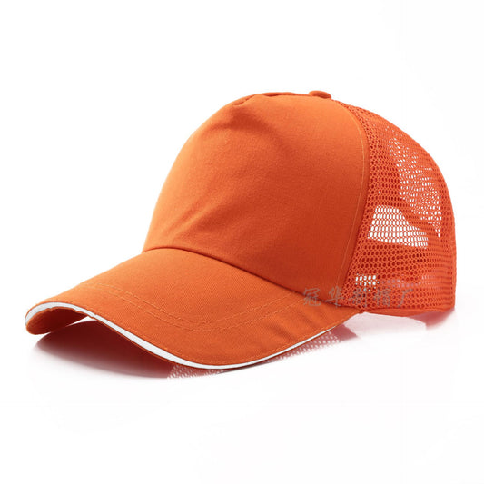 Unique Advertising Mesh Printed Baseball Hat Hats & Caps