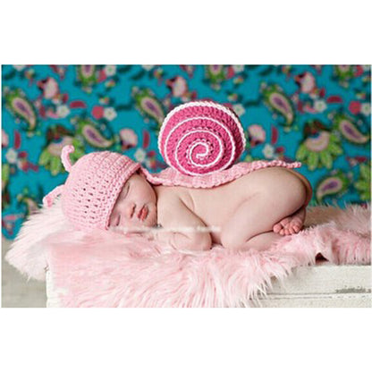 Shape Handmade Knitted Wool Born Graphy Clothes Hand Kids' Headwear