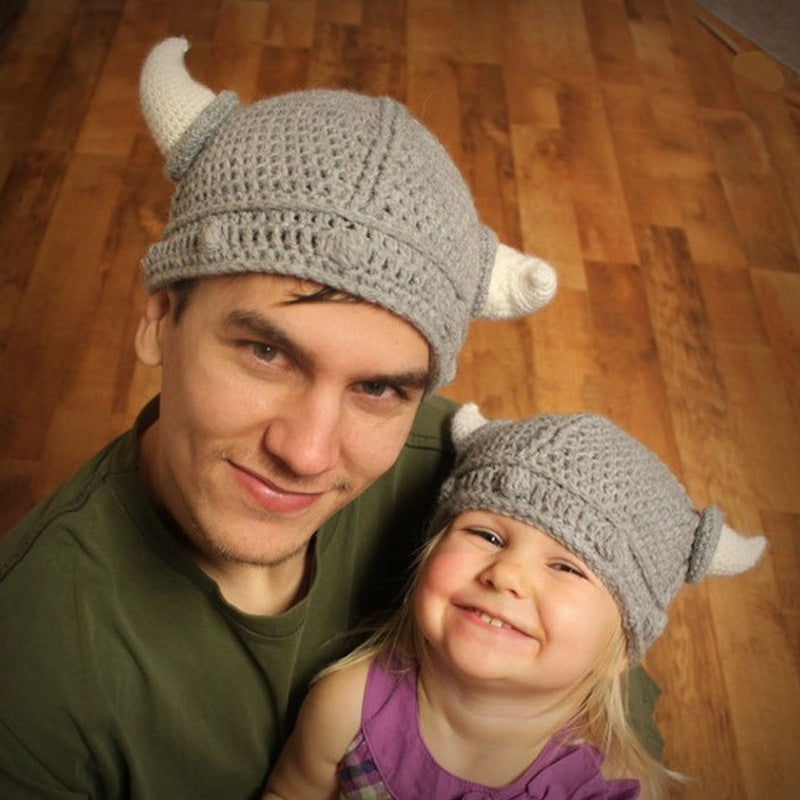 Children's Woolen Cute Handmade Knitted Hat Small Kids' Headwear