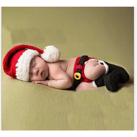 Christmas Graphy Hand-woven Clothes Hat Born Kids' Headwear