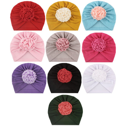 Children's Slouchy Comfortable New Hat Flower Kids' Headwear