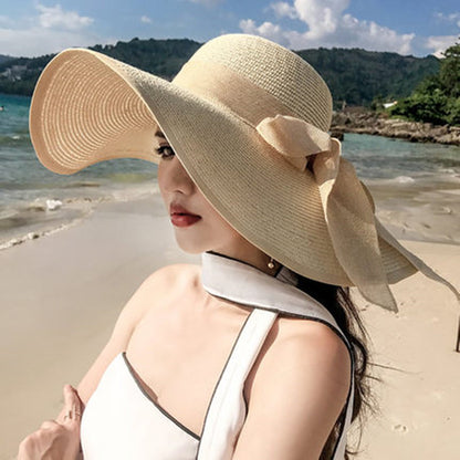 Women's Straw Hat Summer Seaside Big Brim Sun Hats & Caps