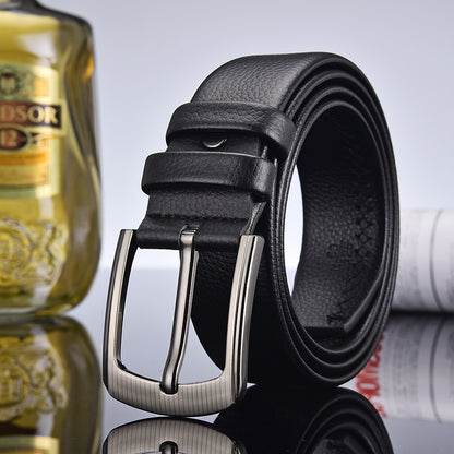 Men's Pin Buckle Fashionable Decorative Advanced Belts