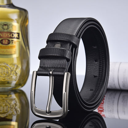 Men's Pin Buckle Fashionable Decorative Advanced Belts