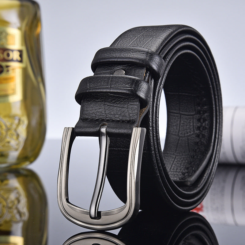 Men's Pin Buckle Fashionable Decorative Advanced Belts