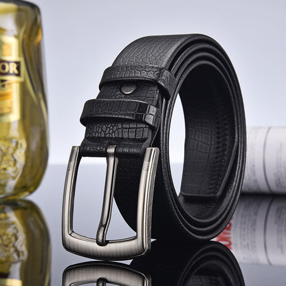 Men's Pin Buckle Fashionable Decorative Advanced Belts