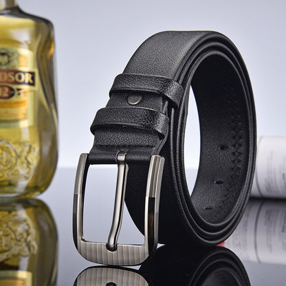 Men's Pin Buckle Fashionable Decorative Advanced Belts