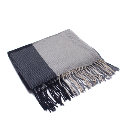 Men's British Style Lady Couple Fringe Bib Scarfs