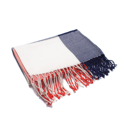 Men's British Style Lady Couple Fringe Bib Scarfs