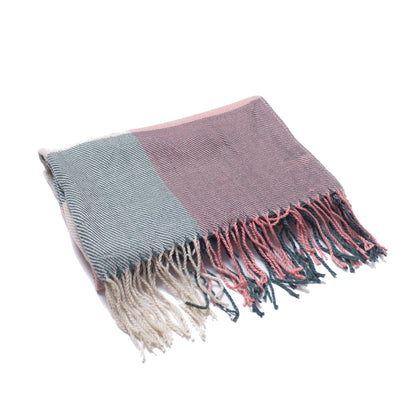 Men's British Style Lady Couple Fringe Bib Scarfs