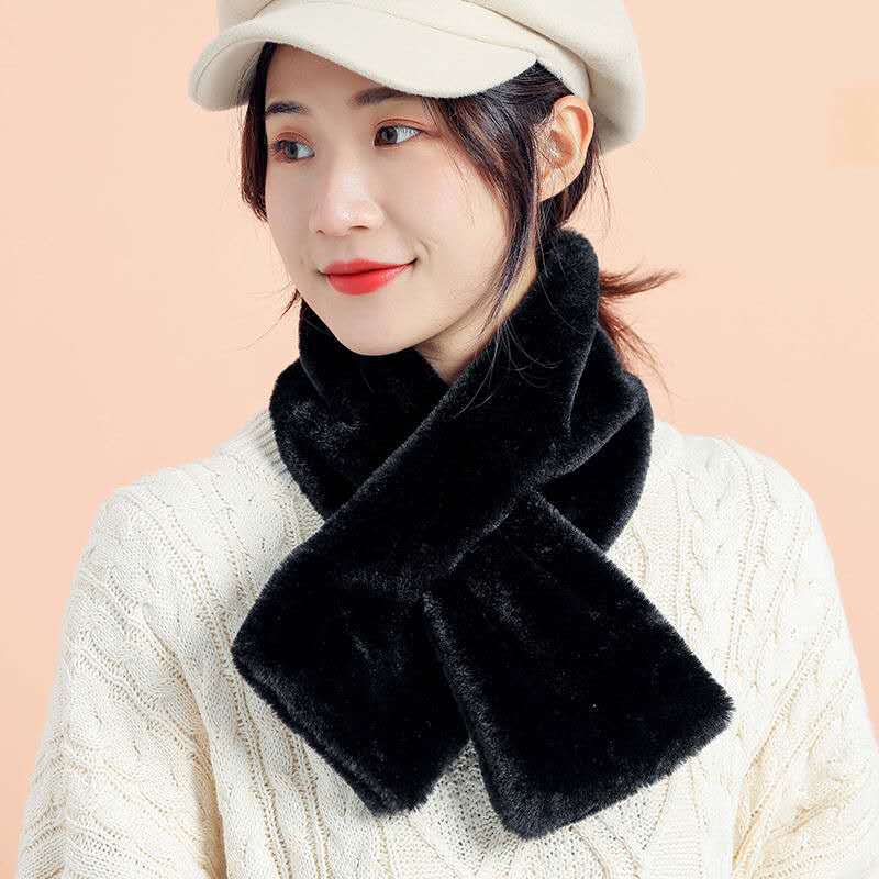 Women's Bandana Fashionable Cute Korean Style Thick Warm Scarfs