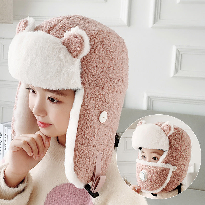 Children's Breathing Vae Of Mask Winter Boys Kids' Headwear