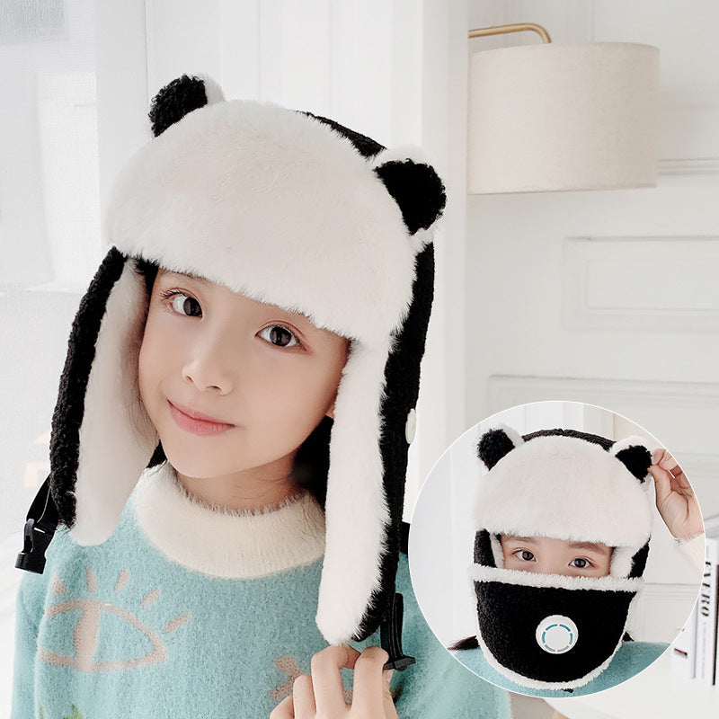 Children's Breathing Vae Of Mask Winter Boys Kids' Headwear